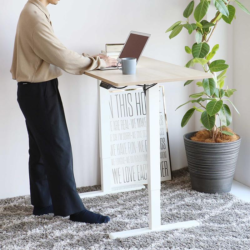 木目調 電動昇降パソコンデスク 楽天市場】電動昇降デスク 昇降デスク 昇降 高さ調節 幅115cm