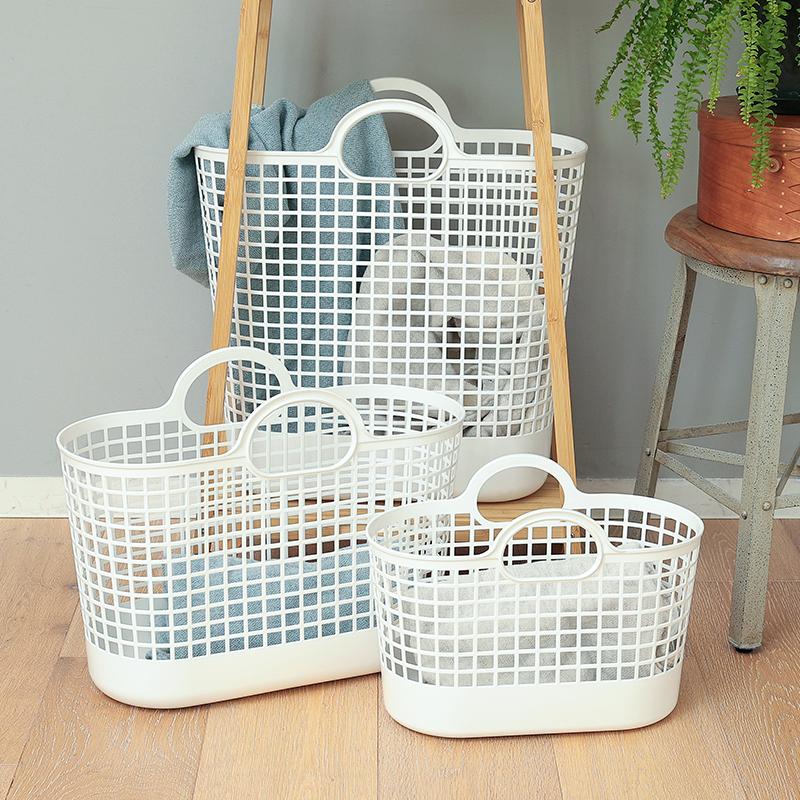 Like-it（ライクイット） 洗濯物入れ タウンバスケットビッグ LBB-17C