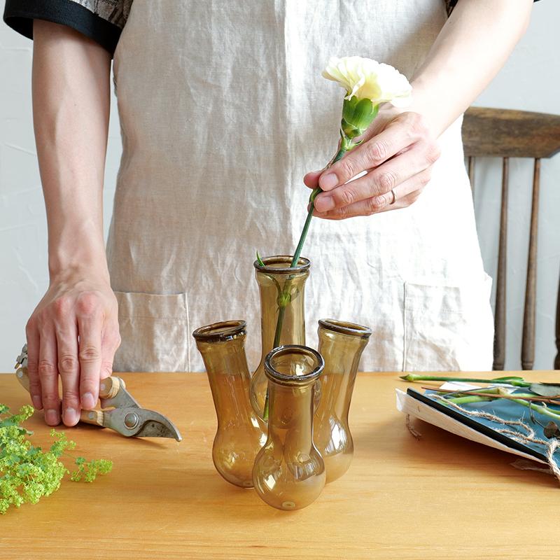 amabro（アマブロ） 花瓶 ガラス amabro MULTI HOLE VASE Sサイズ
