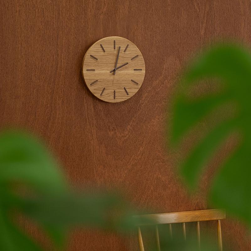 掛け時計 CHAMBRE 北の大地の木の時計 CHー080 特典付 壁掛け時計