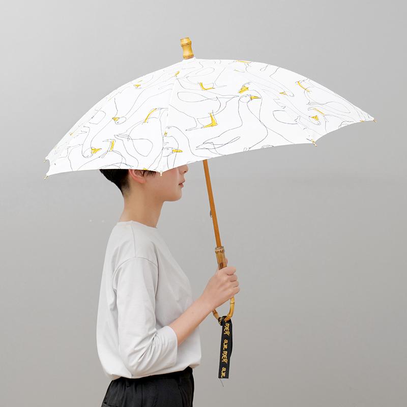 SUR MER（シュールメール） 日傘 晴雨兼用 長傘 折りたたみ 日本製