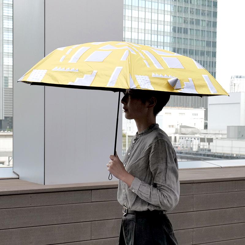 392 plus m 折りたたみ傘 晴雨兼用 サンキューニ プリュスエム plusm