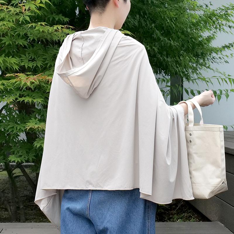 冷感ポンチョ UVカット ソーレス SOLLESS ULTRA COOL UV PONCHO SL