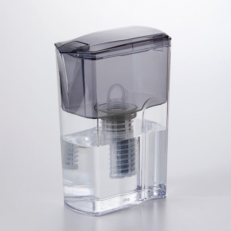 浄水器 ポット型浄水器 MIZ-U ミズユー MIZ-U-BK01 浄水ポット 1.2L 高