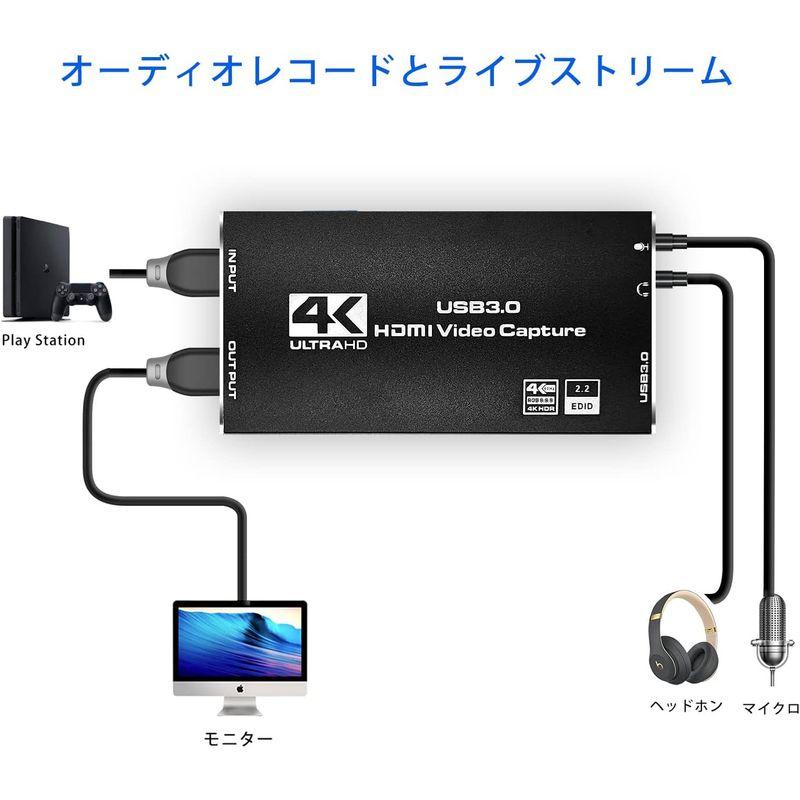 HDMI キャプチャーボード USB2.0 ゲーム実況生配信 HDMI 送料無料