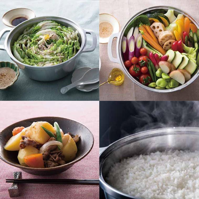 無水鍋 Hal 万能無水鍋 23 Hal無水鍋 ハルムスイ ムスイ Hal 万能無水鍋 無水調理器 炊飯 3合 フライパン 23cm アルミ 軽い 丈夫 厚手 多機能 Hot Crafts ホットクラフト 通販 Yahoo ショッピング