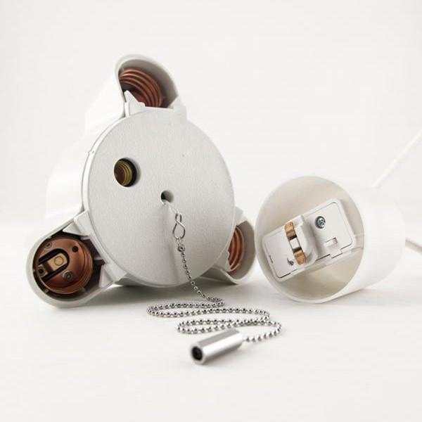 照明 シェード モーネ ランプシェード 3灯 クラウド ライト デスク