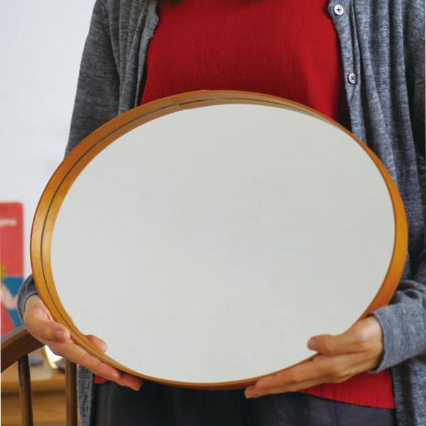 AXCIS（アクシス） 鏡 ミラー シェーカーオーバルミラーL 鏡 かがみ