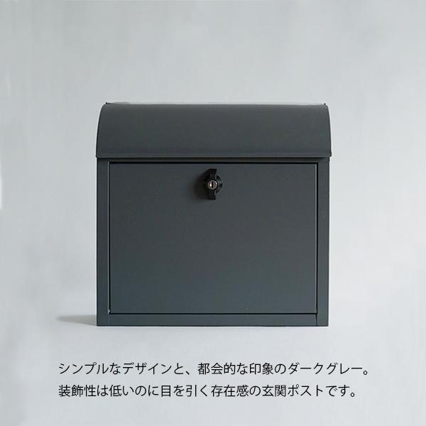 ポスト 郵便ポスト 郵便受 ルーフィングポストDG メールボックス