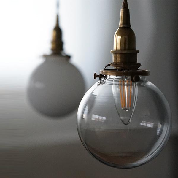 ミニガラスシェード ラウンド クリア 照明,灯具,天井電源,ガラス