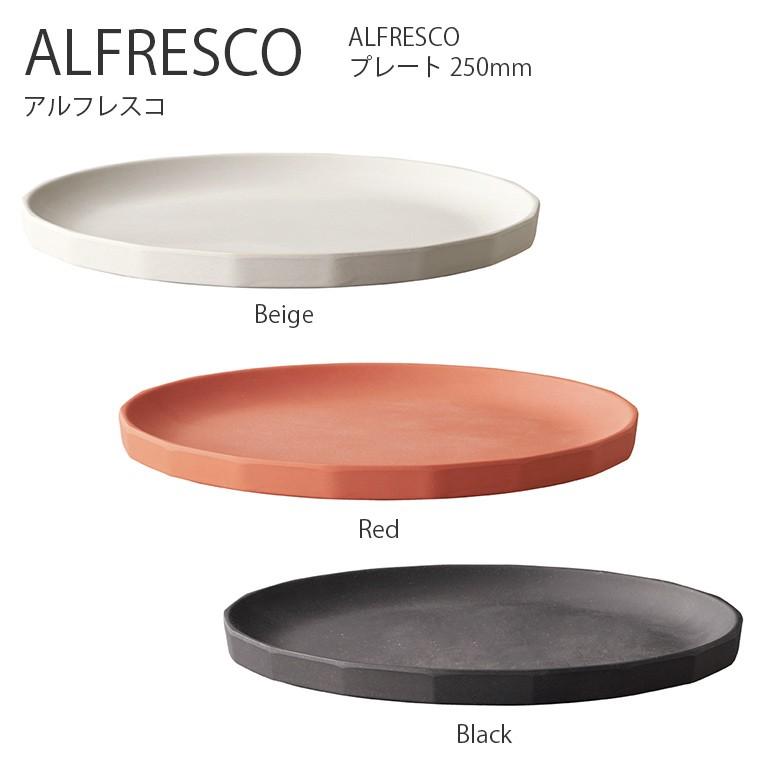 プレート お皿 ALFRESCO 250mm 取皿 大皿 深皿 食器 コーヒー