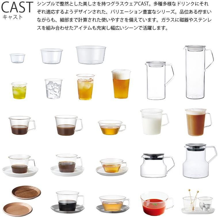 CAST キャスト ウォーターグラス 250ml KINTO キントー 保存容器 グラス ウォーターグラス 炭酸水  　｜hotcrafts｜02