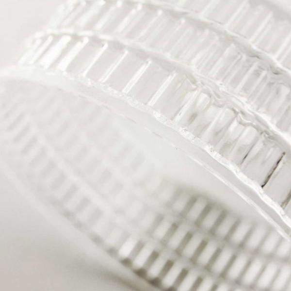 最終値下げ‼︎アンティーク調綺麗なガラスシェードランプ・新品 照明 シェード 【 Type A ガラスシェード ストライプte845 】 ライト