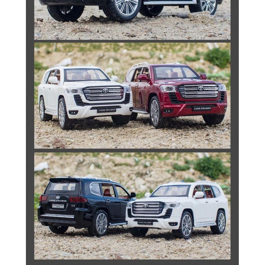 W2022374 ミニカートヨタランドクルーザーLC300 SUV 1：24