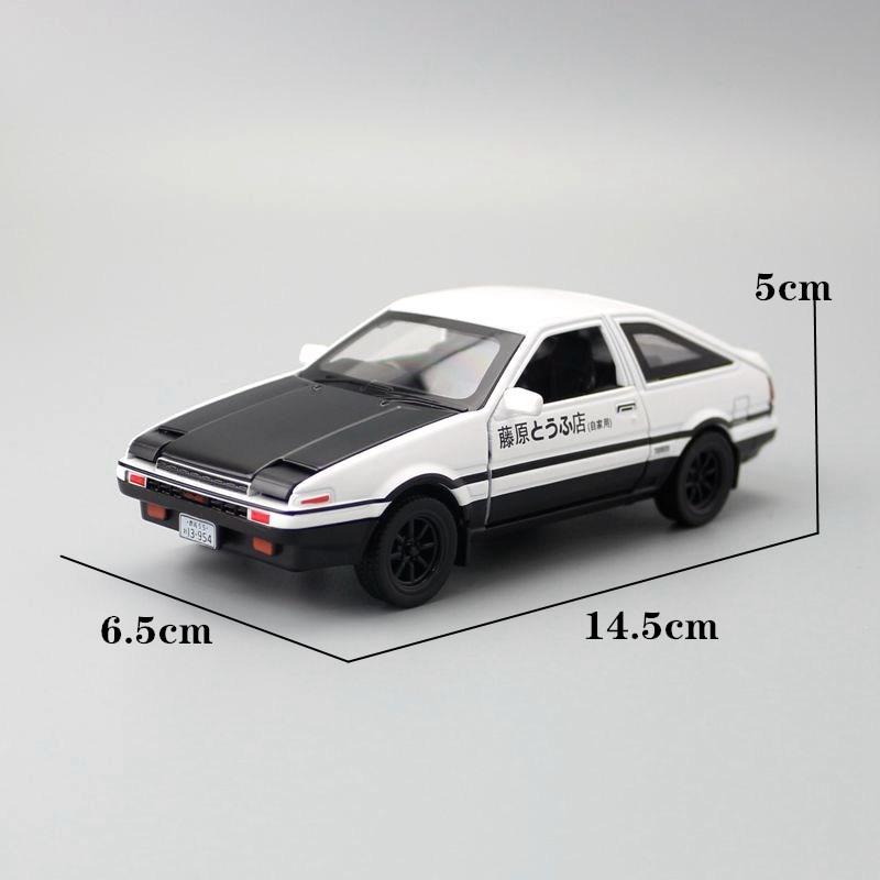 W202261ミニカー トヨタ AE86 トレノ パンダ 1:32スケール