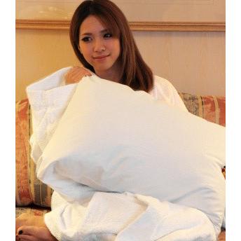 ホテルのフェザーピロー(枕)少し大きいサイズのマクラ 一流ホテルや高級旅館で採用 |  | 02