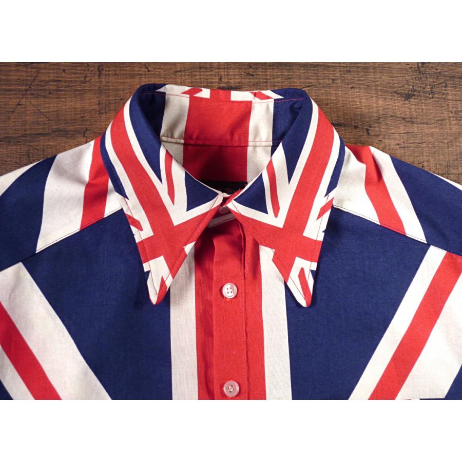 シャツ ユニオンジャック Mods Style MLサイズ トリコロール : Hot
