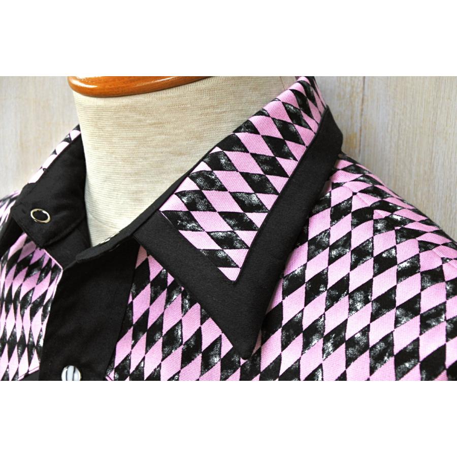 シャツ ロカビリー ダイア柄 ピンク : Hot Heart Rock - 通販 - Yahoo