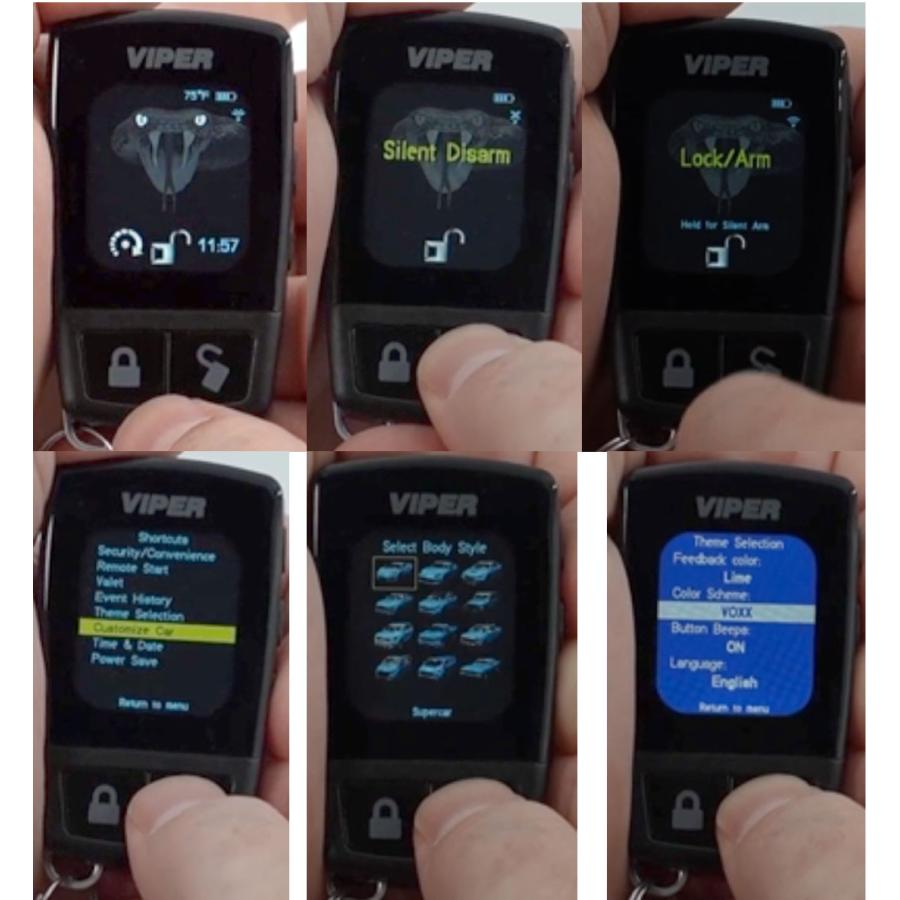 アルファード ヴェルファイア 30系 バイパーセキュリティ VIPER 5908V