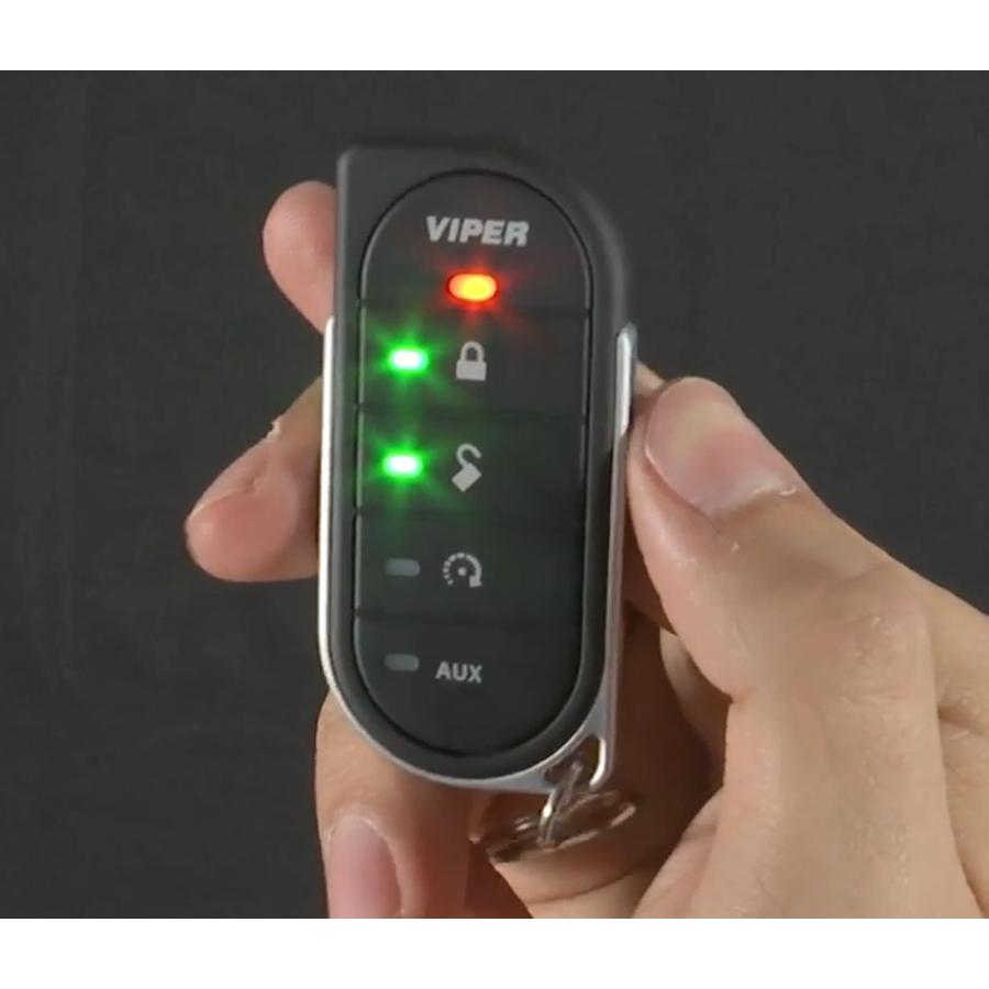 VIPER 7857V バイパー 双方向LED5ボタンリモコン 日本語マニュアル付 