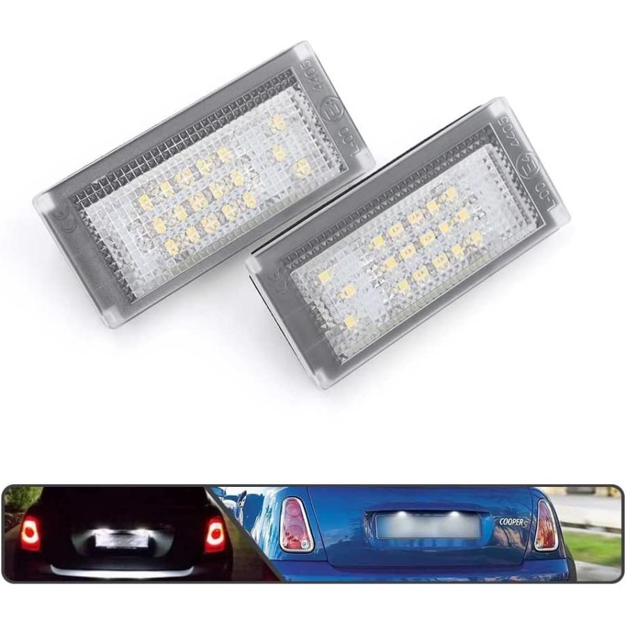BMW MINI ミニ R50 R52 R53 キャンセラー内蔵 LED ナンバー灯