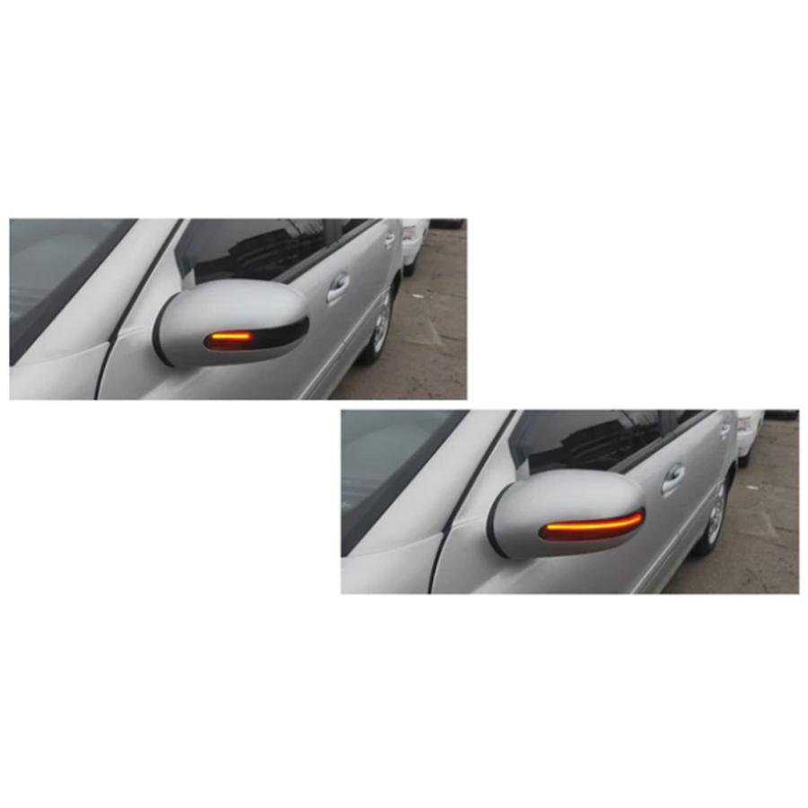 メルセデスベンツ クリアレンズ仕様 W203 Cクラス LED 流れて光る 