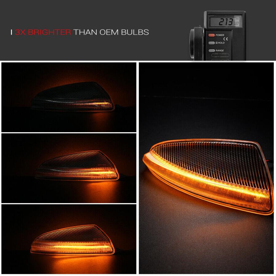 メルセデス ベンツ LED 流れる ドアミラー シーケンシャル