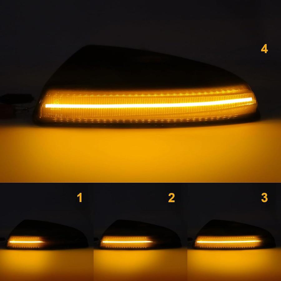メルセデス ベンツ LED 流れる ドアミラー シーケンシャル