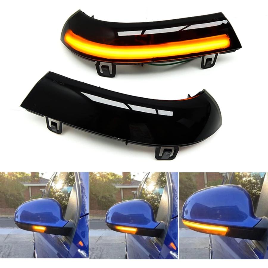 VW LED 流れる ドアミラー ウインカー 車検対応 通常点灯との切替SW