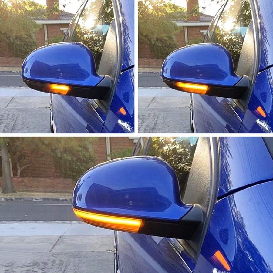 VW LED 流れる ドアミラー ウインカー 車検対応 通常点灯との切替SW