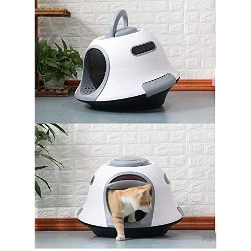 再再販 密封型 猫トイレ 防臭 砂飛び散り防止 大型 清潔 ネコトイレ 猫トイレ本体 猫トイレ ネコのトイレ 掃除簡単 手入れ簡単 Hotlife 通販 Yahoo ショッピング オープニング大放出セール Jeannesauve Org