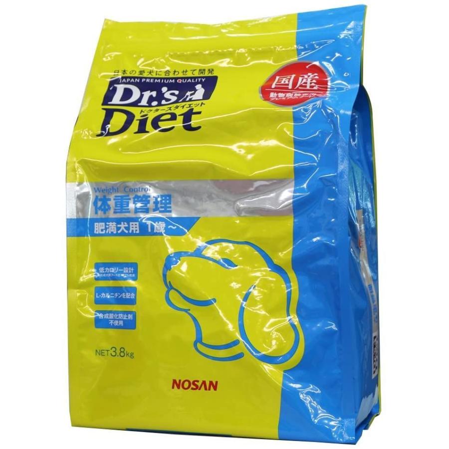 67%OFF!】【67%OFF!】ドクターズダイエット (Dr's DIET) 療法食 犬用 体重管理 3.8kg キャットフード 