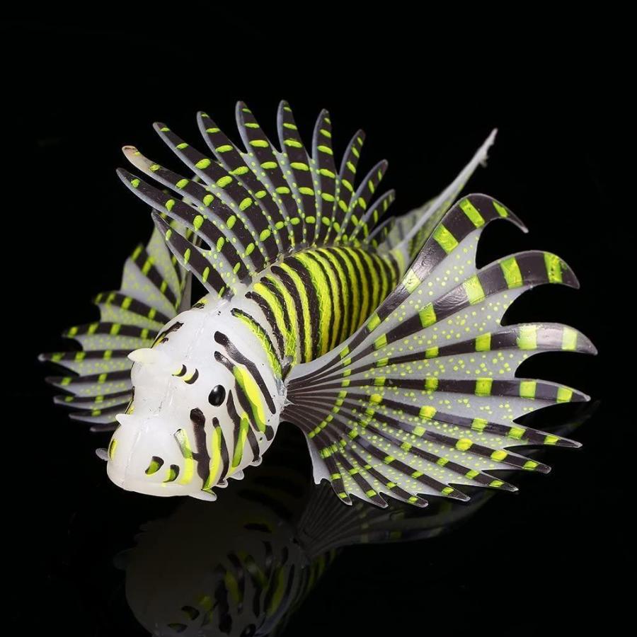 満点の 保温 保冷器具 夏の楽しみ アクアリウムのミノカサゴ の飾り あなたのための魚のアクアリウムの装飾3dの人工的なシリコーンの魚飼育 Flavianovis Com Br