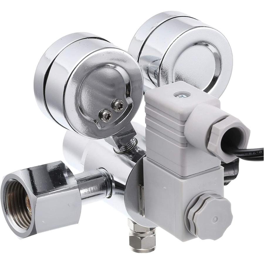 ライフホールディングス 大型ボンベ用CO2電磁弁付コントローラー 大型ボンベ用CO2電磁弁付コントローラー