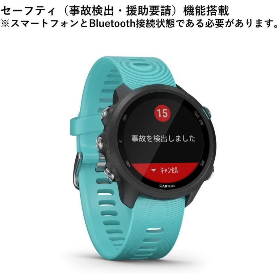 現品発送 GARMIN(ガーミン) ForeAthlete 245 Music Black Aqua 010-02120-72 【7990753020】(28265円)