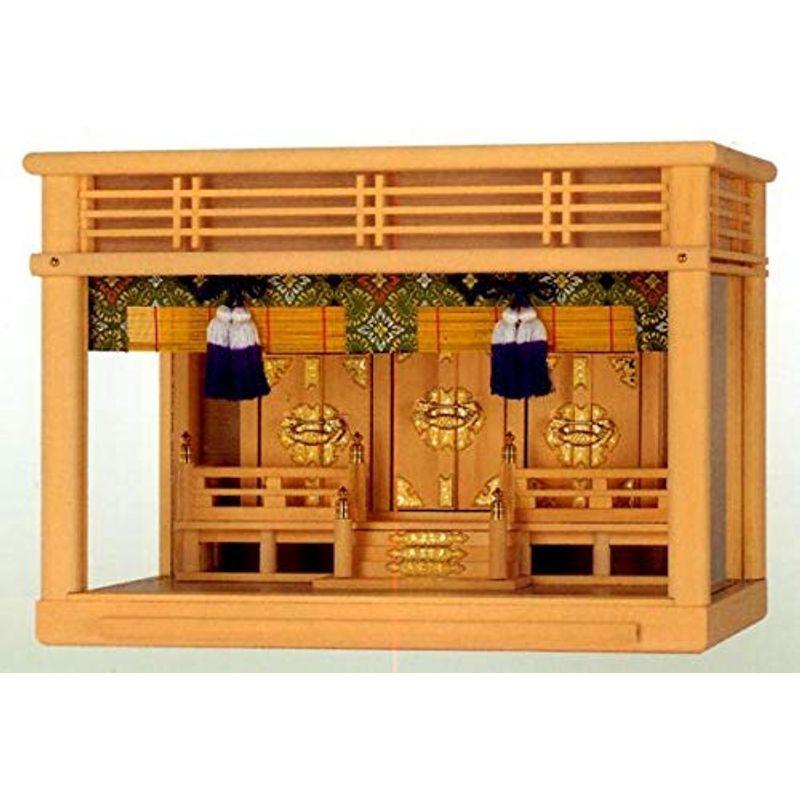 品質一番の お宮 神棚 神殿 ガラス宮 18号 箱宮 日本製