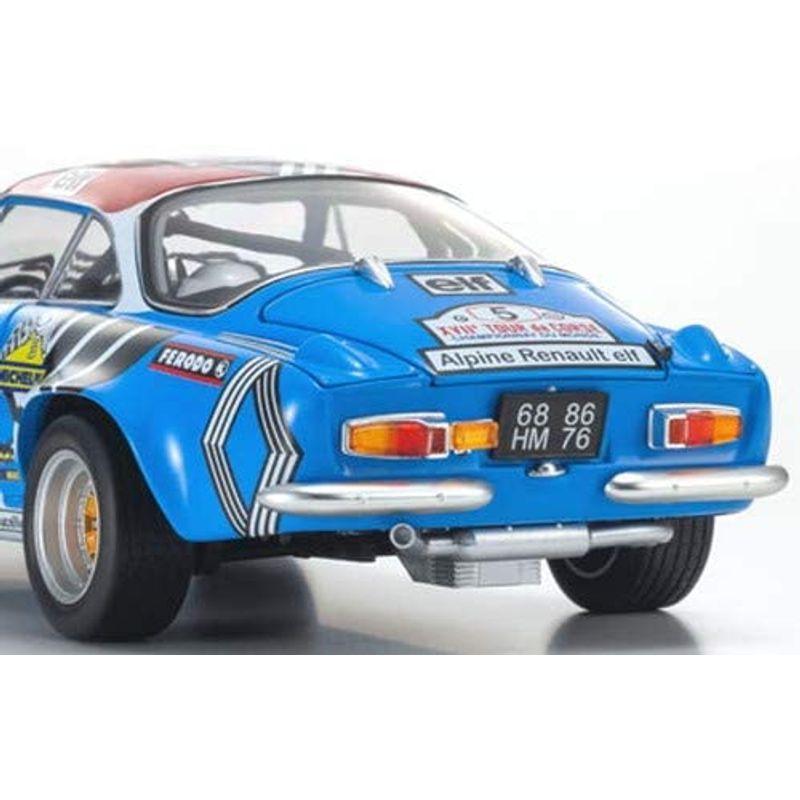 京商オリジナル 1/18 ルノー アルピーヌ A110 1973 ツール・ド・コルス #5 完成品 1/18 ルノー アルピーヌ A110 ツール ド コルス #5 完成品
