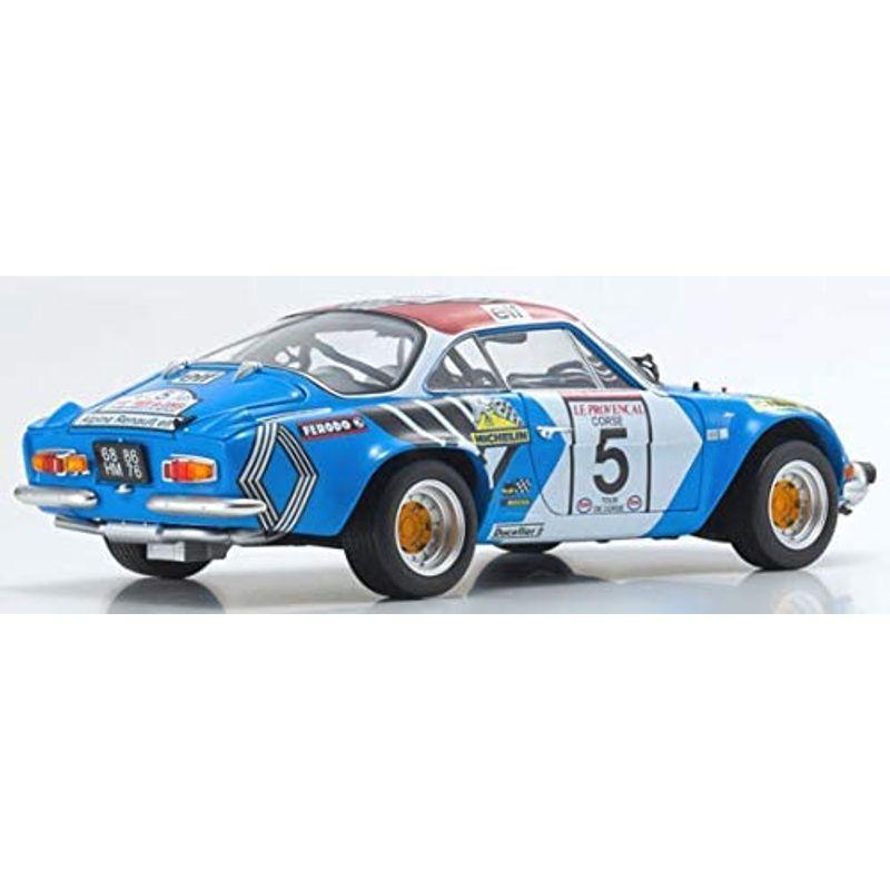 京商オリジナル 1/18 ルノー アルピーヌ A110 1973 ツール・ド・コルス #5 完成品 1/18 ルノー アルピーヌ A110 ツール ド コルス #5 完成品