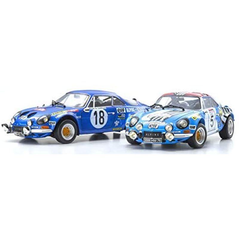 京商オリジナル 1/18 ルノー アルピーヌ A110 1973 ツール・ド・コルス #5 完成品 1/18 ルノー アルピーヌ A110 ツール ド コルス #5 完成品