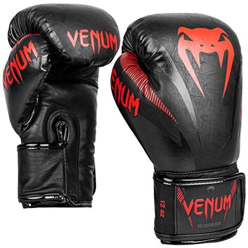Venum インパクト ボクシンググローブ Impact Boxing Gloves Black Red (10oz)