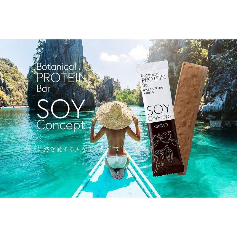 SOY Concept ( ソイコンセプト ) ヴィーガン プロテインバー 高タンパク 低カロリー 植物性 自然派 ナチュラル 大豆プロテイ 低カロリー Concept ソイコンセプト ヴィーガン プロテインバー 高タンパク 植物性 自然派 ナチュラル 大豆プロテイ