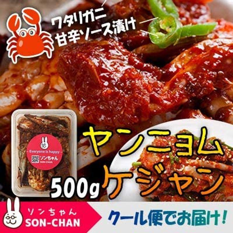 ソンちゃん生渡り蟹のキムチ ケジャン 500g 10個 自家製 営業用ヤンニョムケジャン ケジャン 009 Hotlife 通販 Yahoo ショッピング