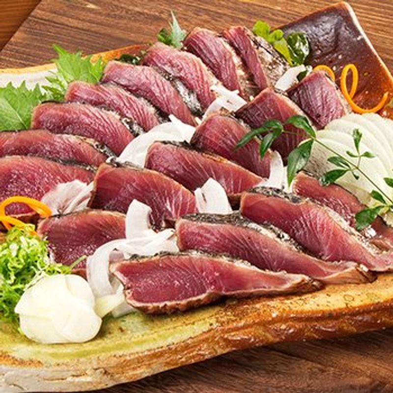 明神水産 わら焼きカツオのタタキ2節500g タレ ニンニク ショウガ付き Hotlife 通販 Yahoo ショッピング