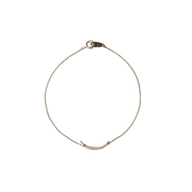 ete エテ ブレスレット K10YGペア クレセントムーン ブレスレット