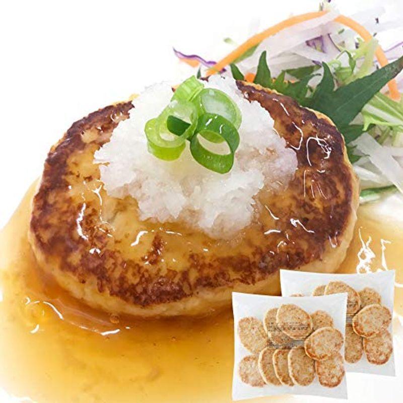 スターゼン 豆腐ハンバーグ 1 8kg 個 10個 2袋 冷凍食品 ハンバーグ 国産 丸大豆豆腐 大容量 まとめ買い 国内製造 業
