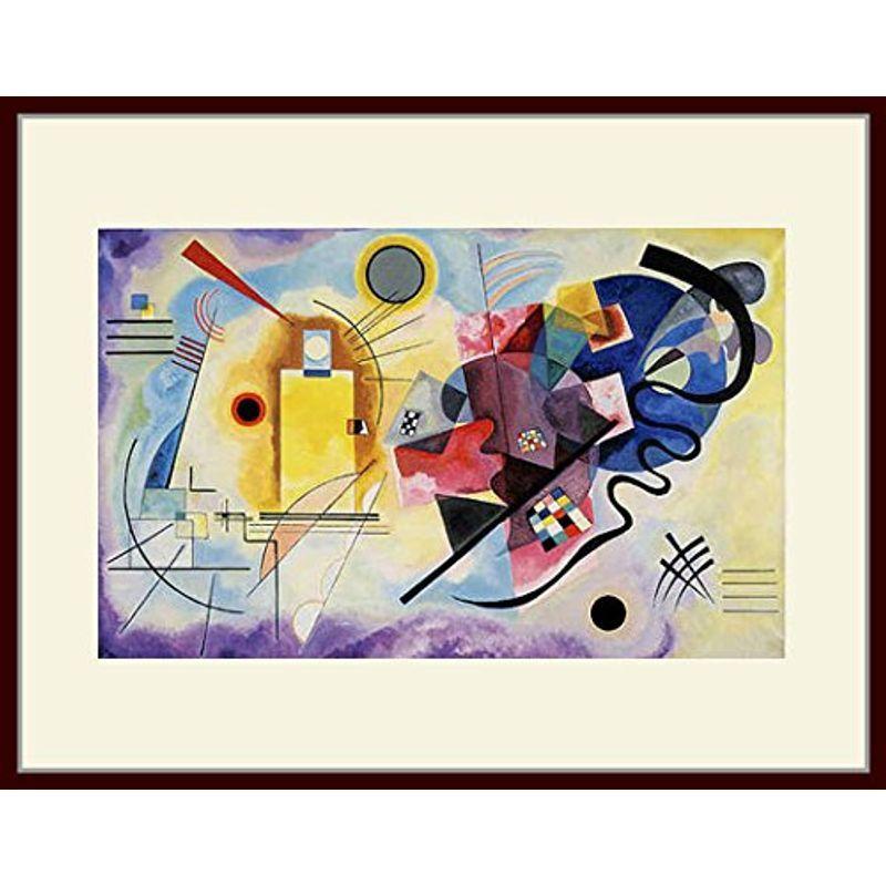 カンディンスキー 黄 赤 青 プリキャンバス複製画 額付き デッサン額 大衣サイズ セピア色 ならショッピング ランキングや口コミも豊富なネット通販 更にお得なpaypay残高も スマホアプリも充実で毎日どこからでも気になる商品をその場でお