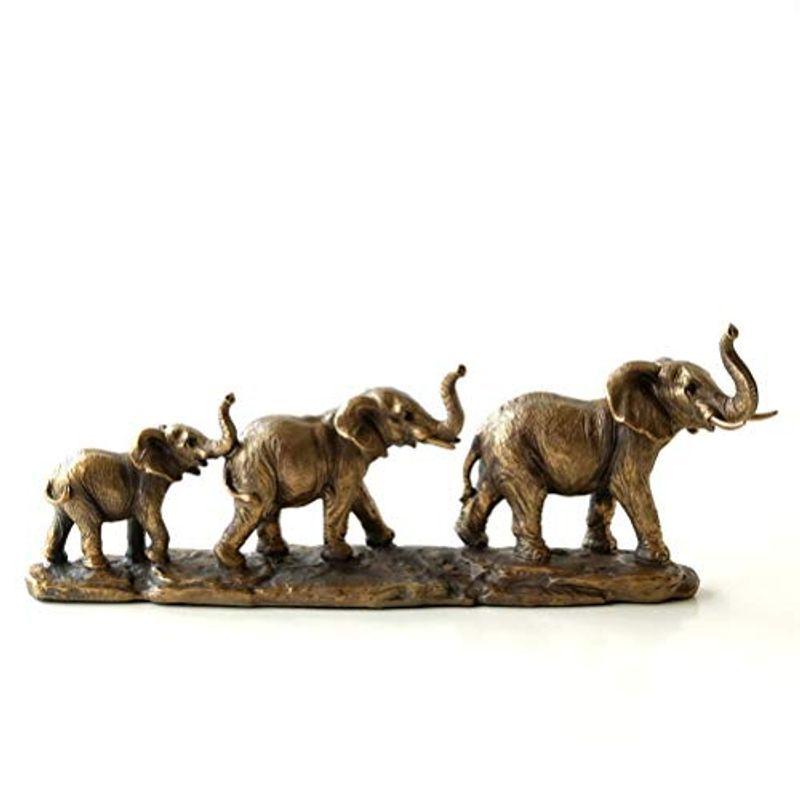 ゾウ 象 置物 オブジェ おしゃれ インテリア 雑貨 ゾウのファミリーオブジェ Kwt2126 Hotlife 通販 Yahoo ショッピング