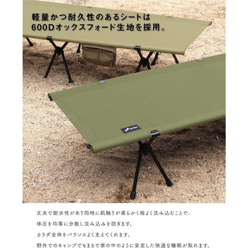 Jey Bloo 2way ジュラルミン コット No.415 ハイロー切替可能 (カーキ) Bloo 2way ジュラルミン コット No ハイロー切替可能 カーキ STYLE