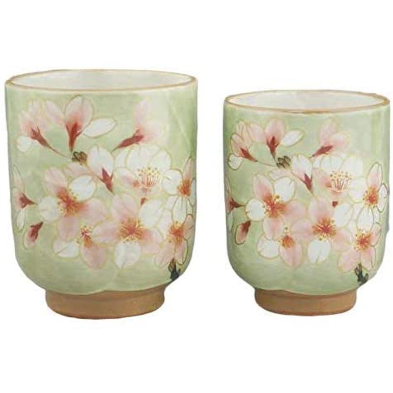 特別価格 都桜夫婦湯呑 陶あん 湯飲み Jalapamax Tur Br