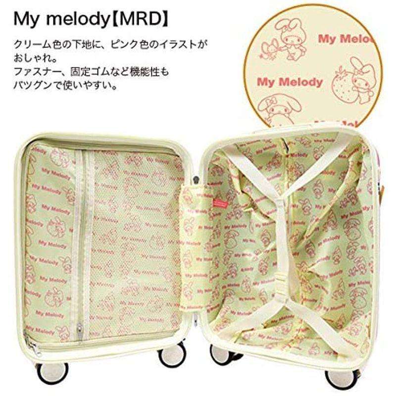 16inchスーツケース キャリーバック サンリオ マイメロディ レッド 28l Hotlife 通販 Yahoo ショッピング